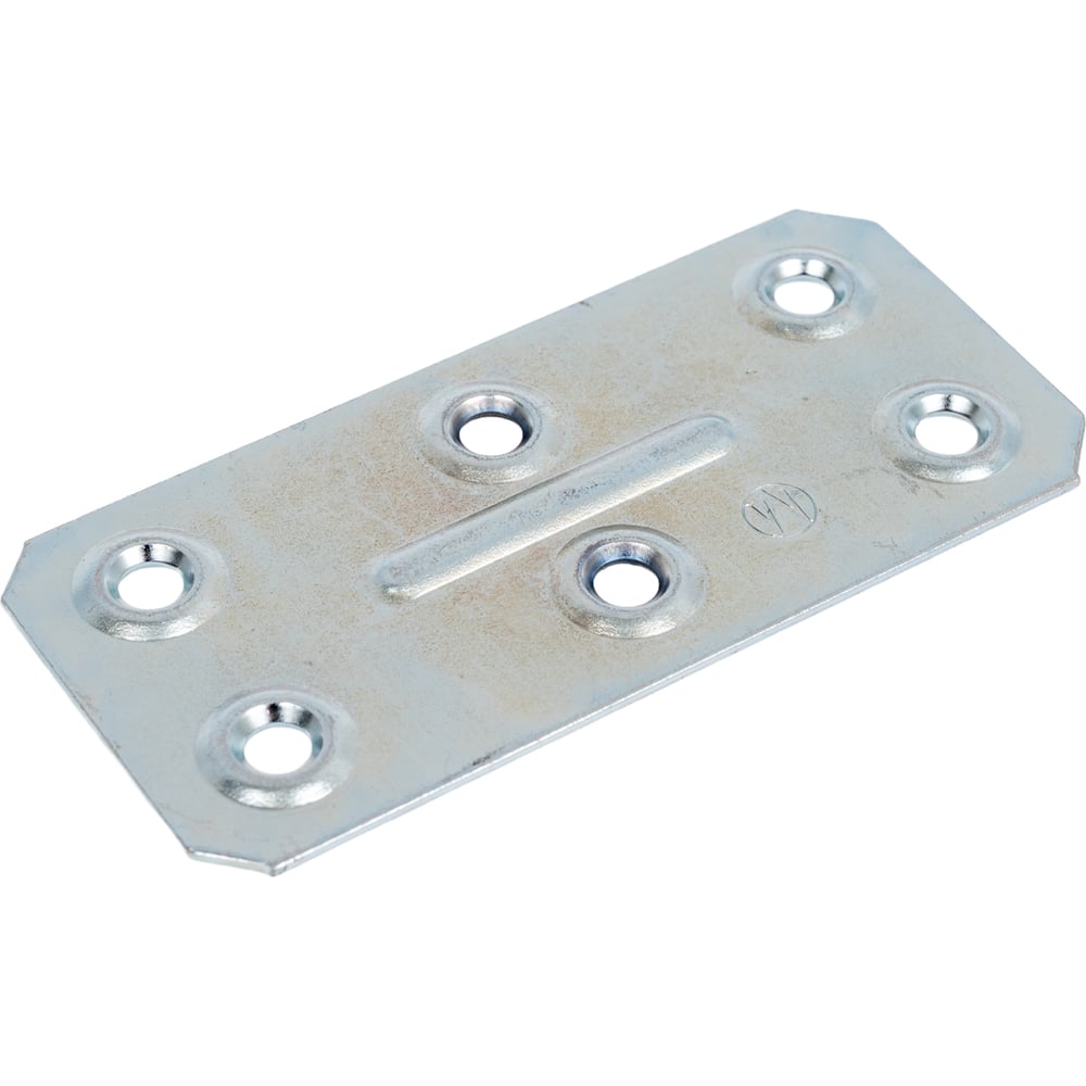 Изображение товара Крепежная пластина РемоКолор оцинкованная, 40x86x1,2 мм 71-0-148