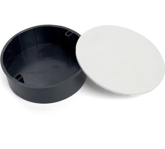 Изображение товара Монтажная коробка STEKKER 102x30мм EBX20-03-2, черно-белый 39857