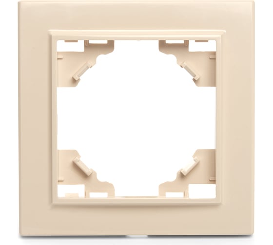 Изображение товара 1-местная рамка STEKKER PFR00-9001-02, серия Эрна, слоновая кость 39624