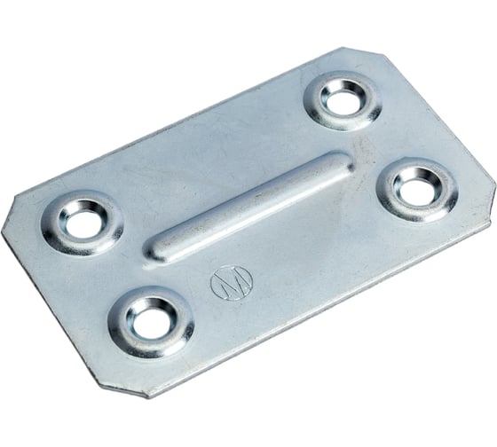 Изображение товара Крепежная пластина РемоКолор оцинкованная, 40x67x1,2 мм 71-0-146