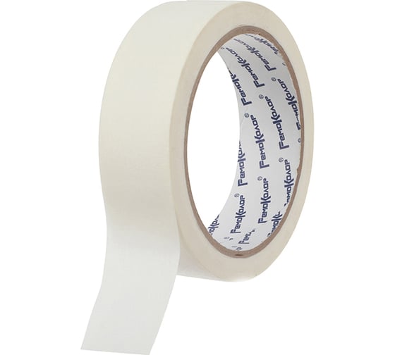 Изображение товара Малярная клейкая лента РемоКолор на бумажной основе, клей - синтетический каучук, 30 мм х 23 м 49-2-305