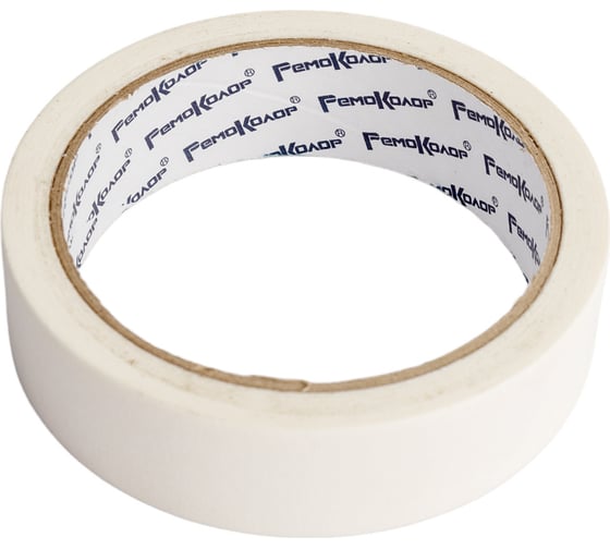 Изображение товара Малярная клейкая лента РемоКолор на бумажной основе, клей - синтетический каучук, 25 мм х 23 м 49-2-255