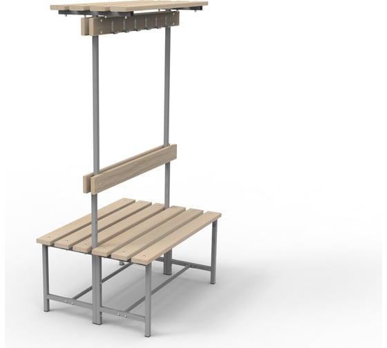Изображение товара Скамья ТИТАН МЕТА СВТ-7/2 1 м с полкой 4670026243109