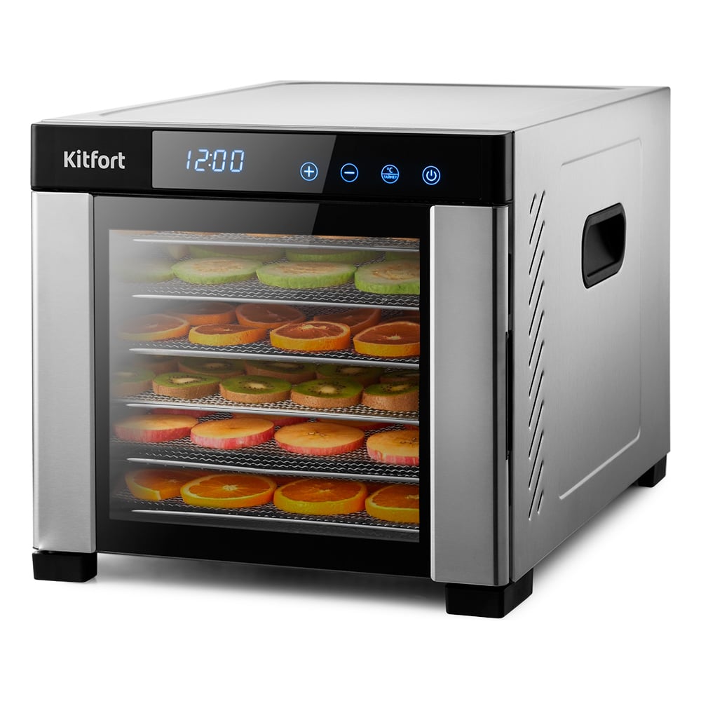 Изображение товара Сушилка для овощей и фруктов KITFORT КТ-1911 мощность 550-650 Вт