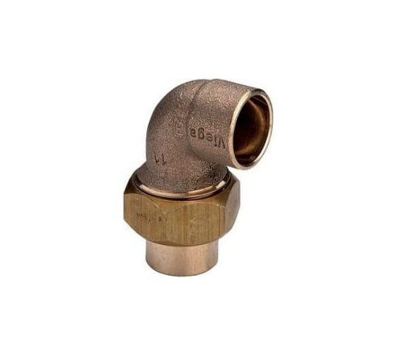 Изображение товара Разъемное соединение Viega пайка-пайка 15х15, угловое 123499