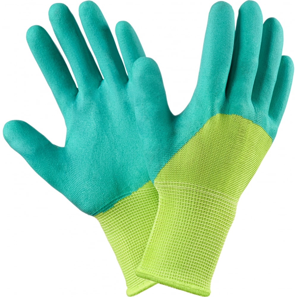 Нейлоновые перчатки Фабрика перчаток перчатки противоскользящие для занятий йогой салатовый