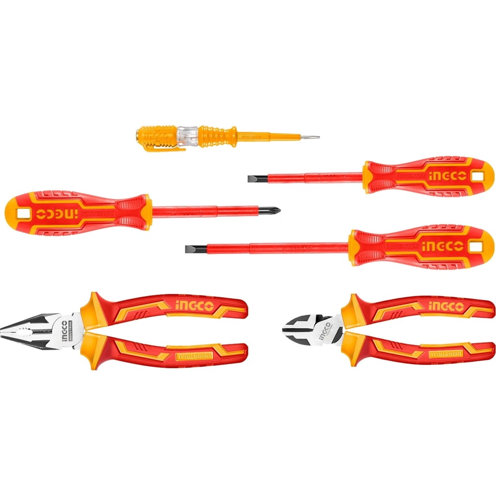 фото Набор диэлектрического инструмента ingco