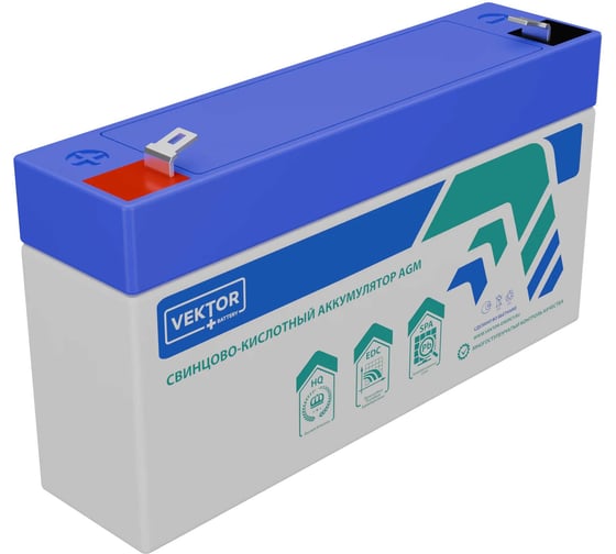 Изображение товара Аккумуляторная батарея Vektor Energy HDV1214.1 98523