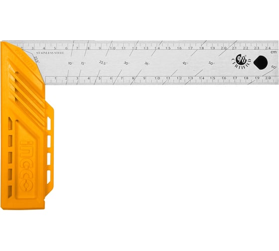 Изображение товара Металлический угольник INGCO 300 мм HAS123002