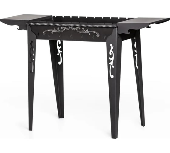 Изображение товара Садовый мангал с двумя боковыми полками GRATAR МС 740