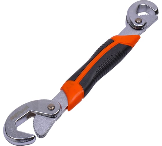 Изображение товара Универсальный  двухсторонний самозажимной ключ AV Steel 8-14, 15-22мм, 210мм, шт  AV-321701