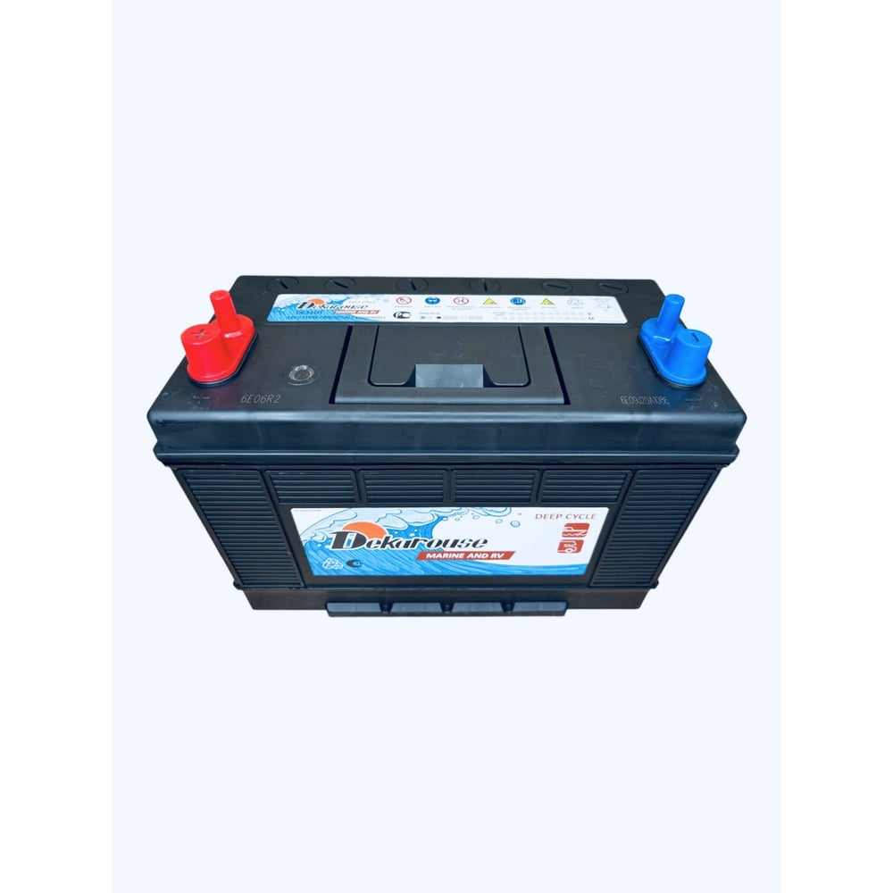 Аккумулятор морской тягово-стартовый Dekarouse DC31DT 115 Ач, 800 А, прямая полярность, 330x174x244 мм DC31