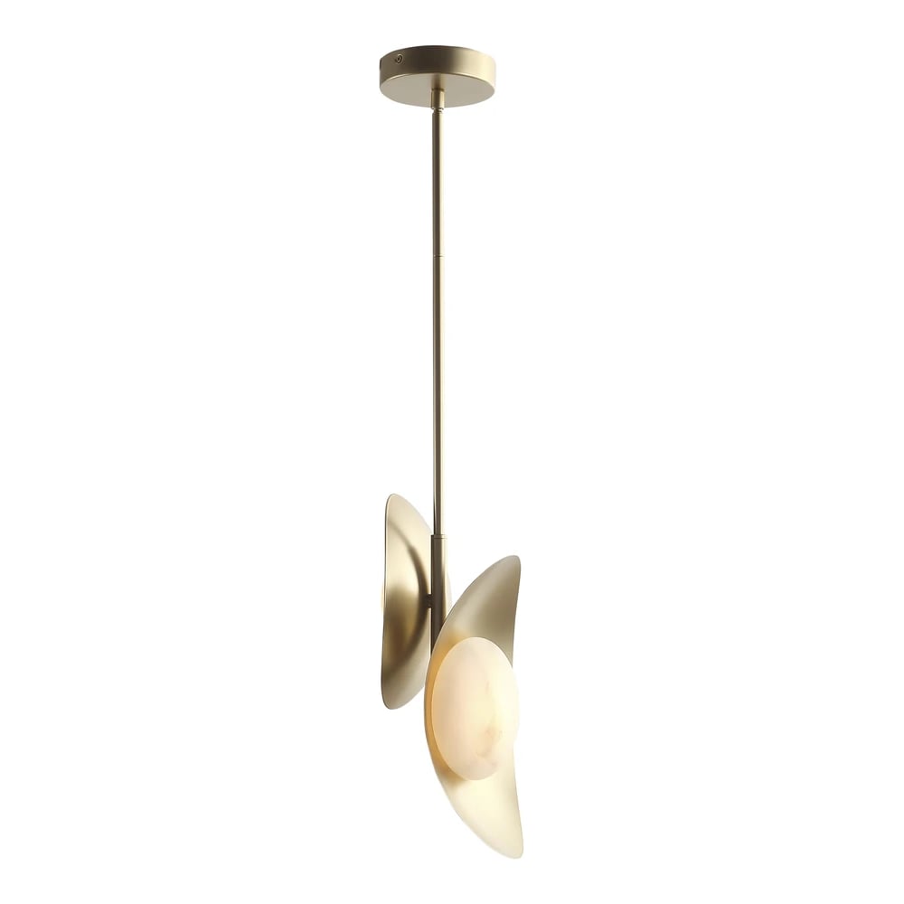 Изображение товара Светильник потолочный ST luce ST-Luce Золотистый/Алебастр LED 2х7W 3000K SL6229.203.02