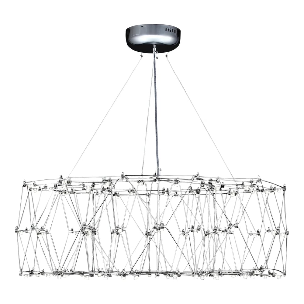 Изображение товара Светильник подвесной ST luce ST-Luce Хром/Прозрачный LED 1х72W 4000K SL6602.103.72 Изображение товара Светильник подвесной ST luce ST-Luce Хром/Прозрачный LED 1х72W 4000K SL6602.103.72