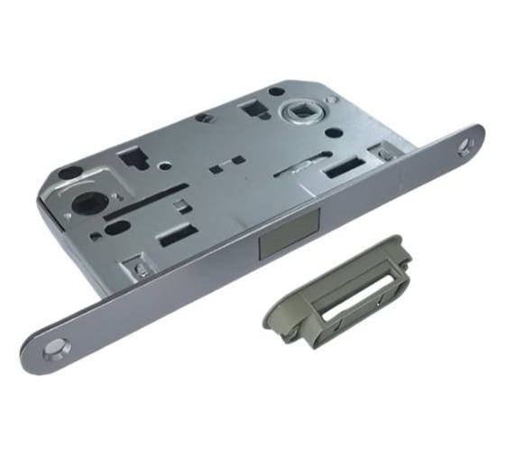 Изображение товара Защелка BUSSARE L5096 WC MAG M.CHROME (Хром матовый) врезная магнитная межкомнатная 940002025020