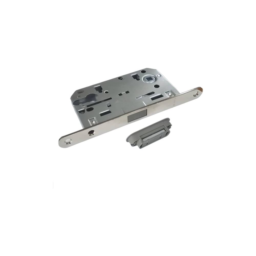 Защелка BUSSARE L5085 KEY MAG S.CHROME (Хром матовый) врезная магнитная под ключевой цилиндр 940002025025