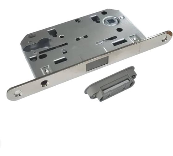 Изображение товара Защелка BUSSARE L5085 KEY MAG S.CHROME (Хром матовый) врезная магнитная под ключевой цилиндр 940002025025
