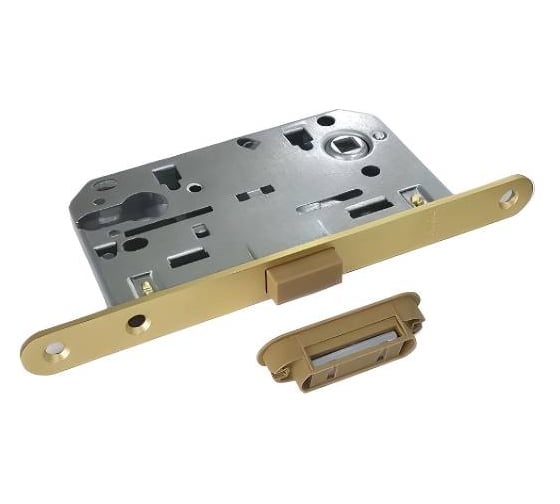 Изображение товара Защелка BUSSARE L5085 KEY MAG W.GOLD (Вал. золото) врезная магнитная под ключевой цилиндр 940002025026