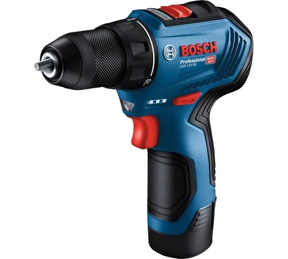 Изображение товара Аккумуляторная дрель-шуруповерт Bosch GSR 12V-30 06019G9000