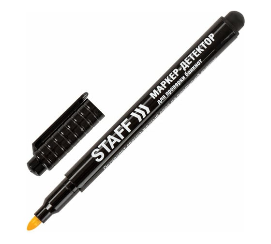 Изображение товара Маркер-детектор для проверки подлинности банкнот STAFF  блистер 151232