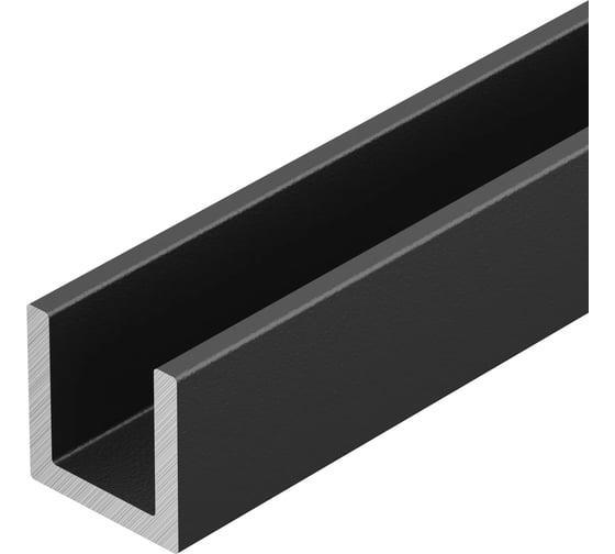 Изображение товара Профиль П-образный Arlight TECH-1010-3000 BLACK 3м 063113