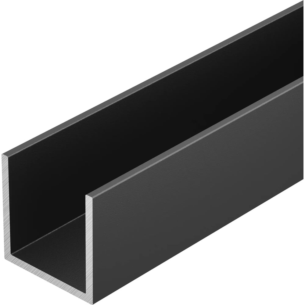 Профиль П-образный Arlight TECH-2020-3000 BLACK 3м 063532