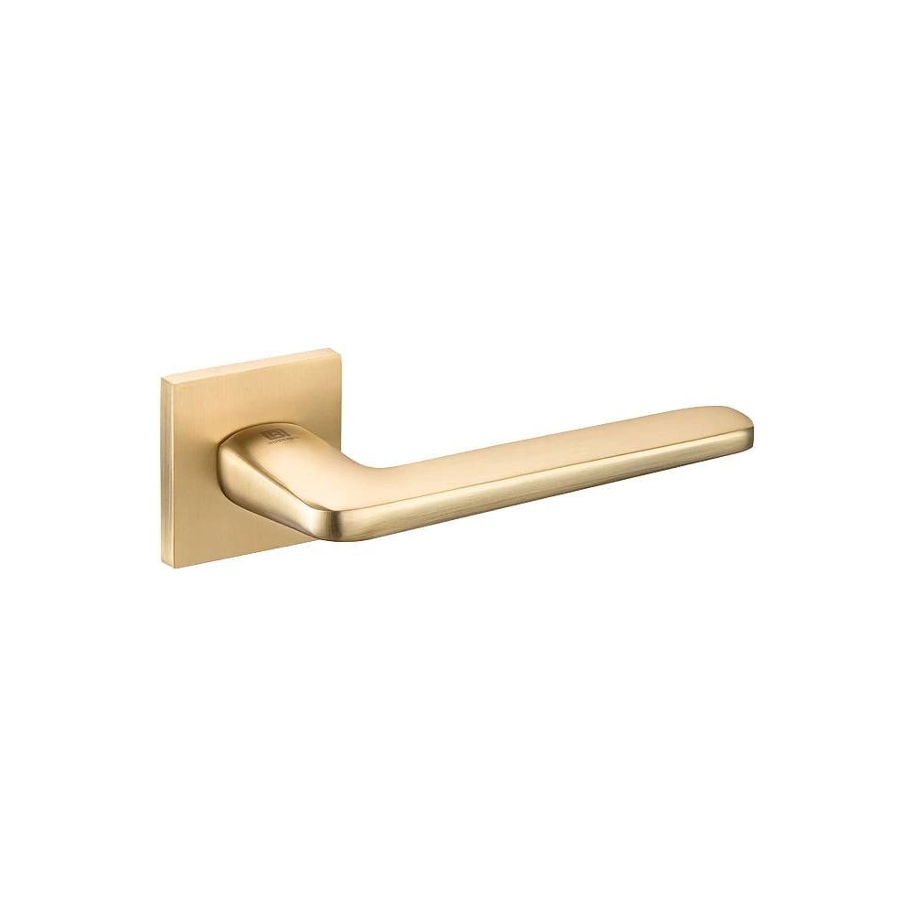 Ручка дверная BUSSARE FRESCO A-55-40 W.GOLD (Валлийское золото) тонкая розетка 940002024284
