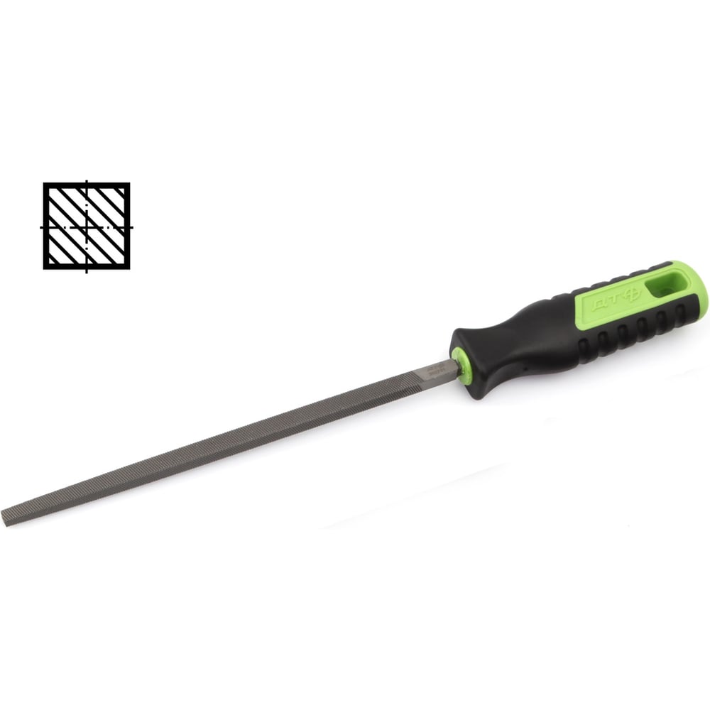 Изображение товара Квадратный напильник Дело Техники №2 200 мм для твердых материалов