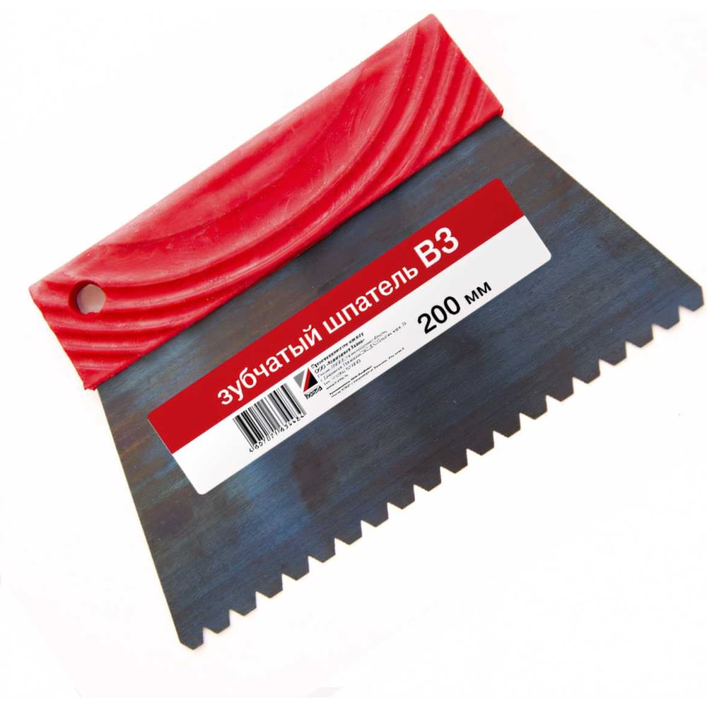 Зубчатые Шпатель Homakoll 4607071634484
