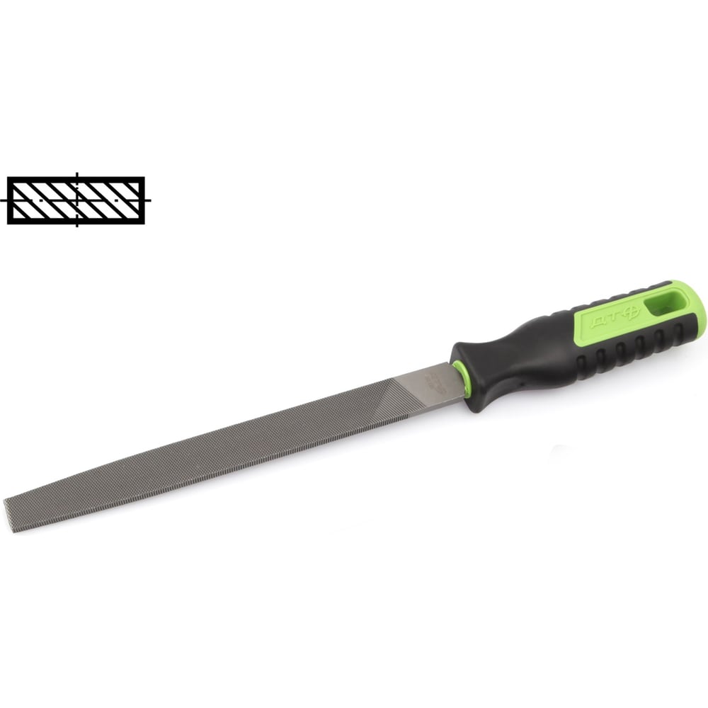 Изображение товара Плоский напильник Дело Техники №1 200 мм для твердых материалов