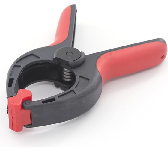 Изображение товара Клещеобразная струбцина РемоКолор пластиковый корпус, усиленная пружина, длина 9/225 мм, зев 83 мм 44-2-225