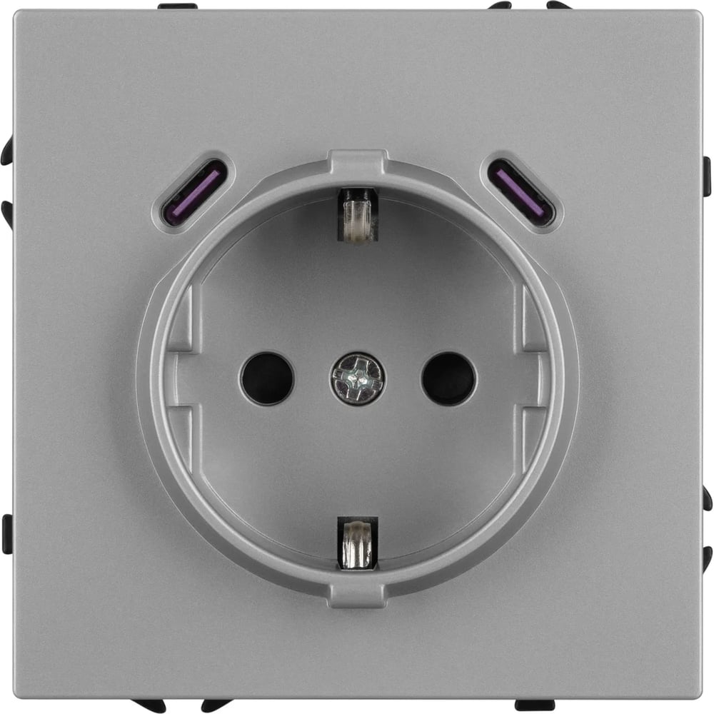 Механизм розетки с USB зарядкой Arlight SCT-NOBE-MUCC-SFPL-IS 1шт 061817