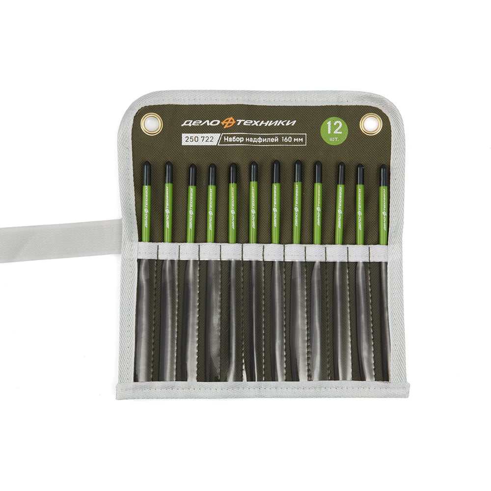 Изображение товара Набор надфилей Дело Техники 12 шт для точных работ по твердым материалам