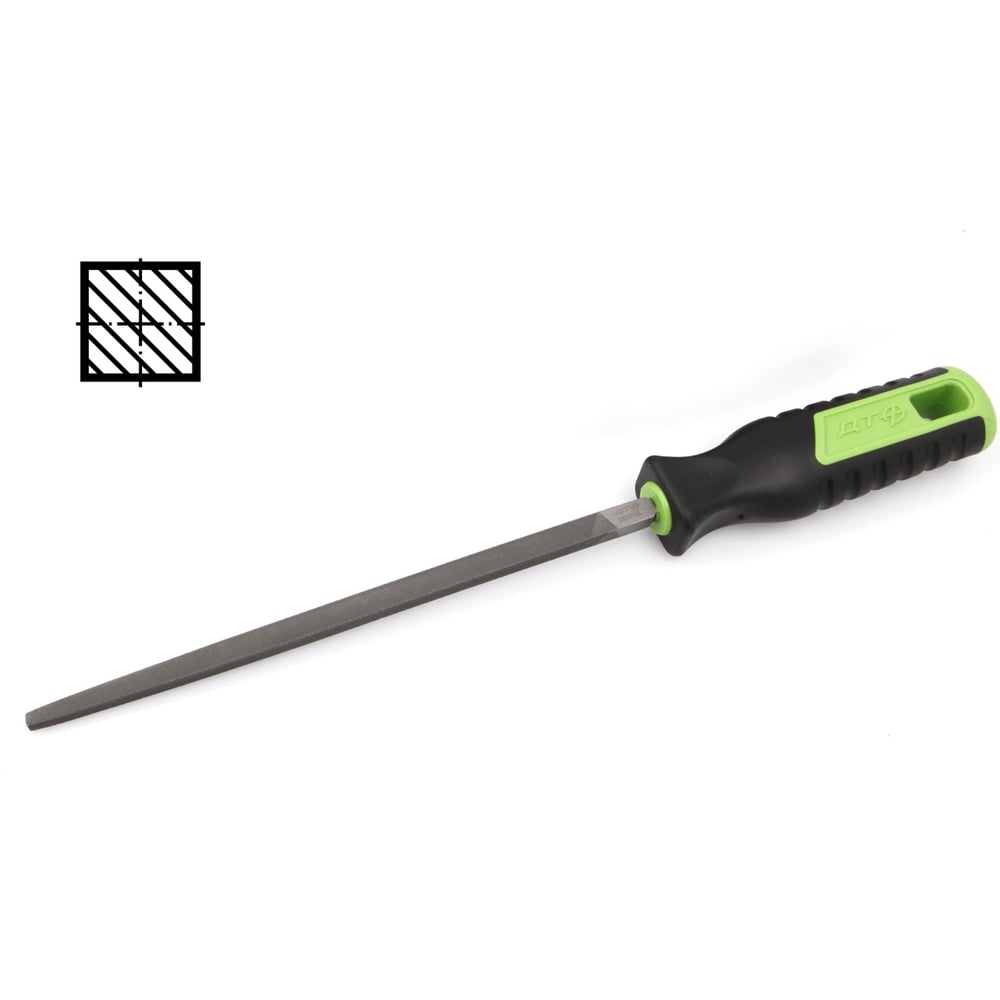 Изображение товара Квадратный напильник Дело Техники №3 200 мм для твердых материалов