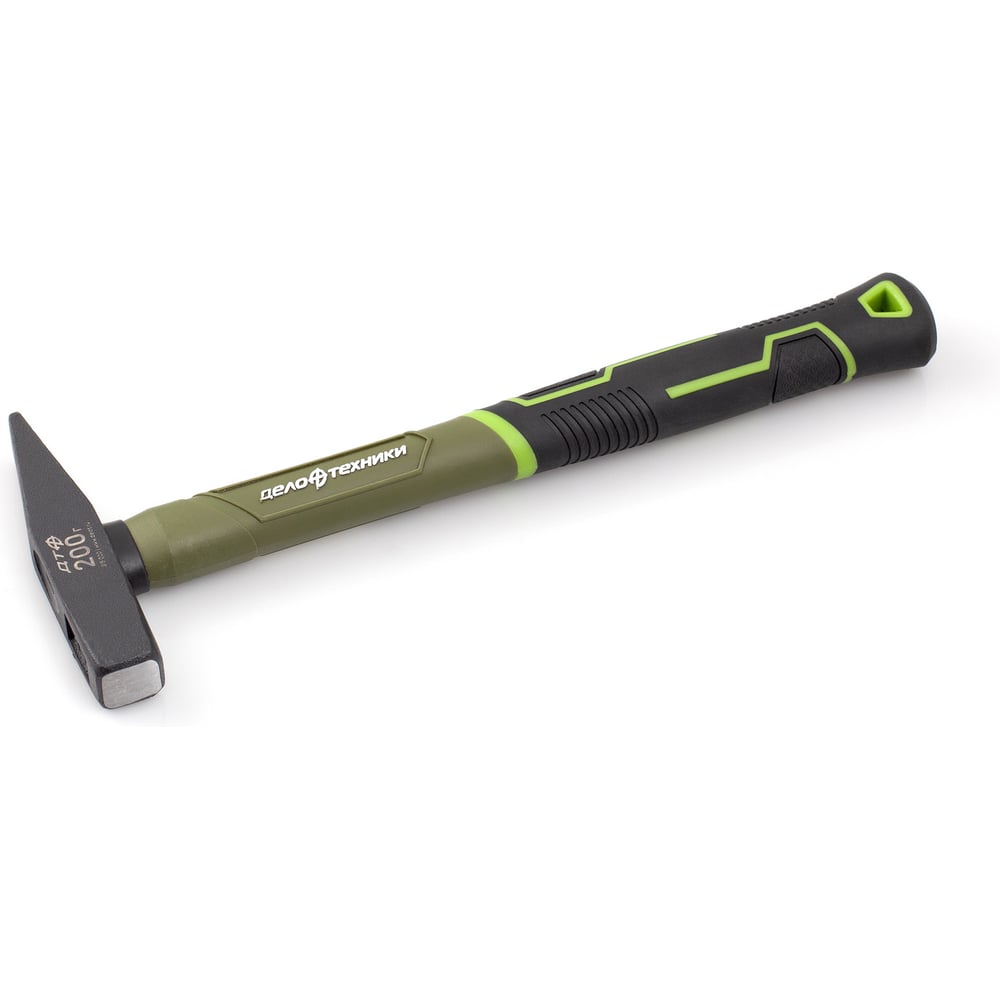 Изображение товара Слесарный молоток Дело Техники 200 г с фибергласовой рукояткой
