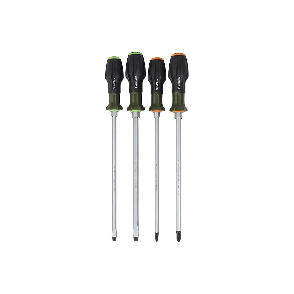 Изображение товара Набор усиленных отверток PH, SL 4 шт. профессиональный Дело Техники
