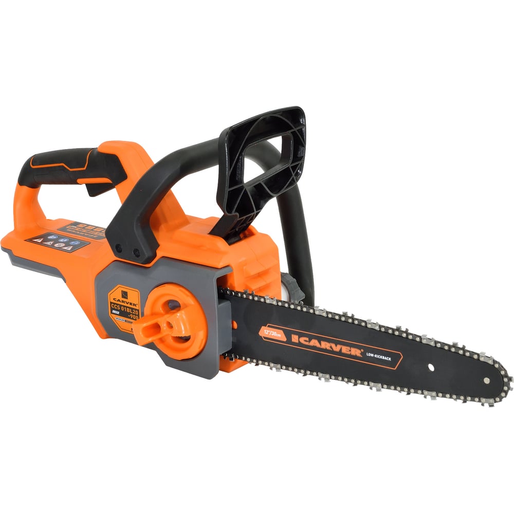 Пила цепная CARVER аккум. CCS 01BL20-900 (б/щ 900Вт, 4-8Ач, 1/4-1,1-64зв, 12, без АКБ) 72/под 01.030.00008