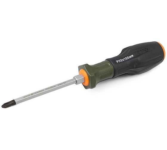 Изображение товара Усиленная отвертка Дело Техники крестовая PH2×100мм 742024
