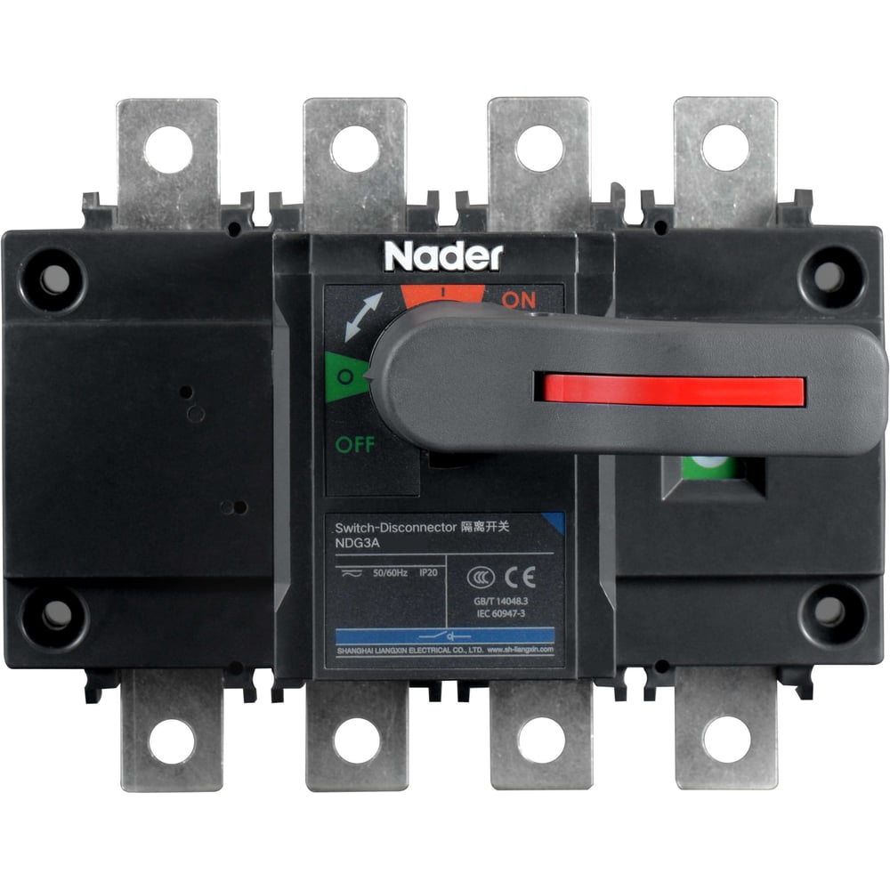 Выключатель нагрузки Nader NDG3A–1250/4/К 513000202