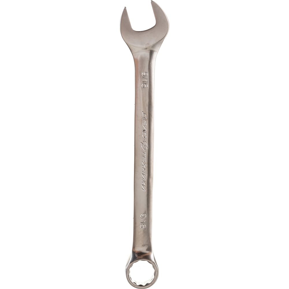 Дюймовый комбинированный ключ Дело Техники дюймовый изогнутый накидной ключ izeltas