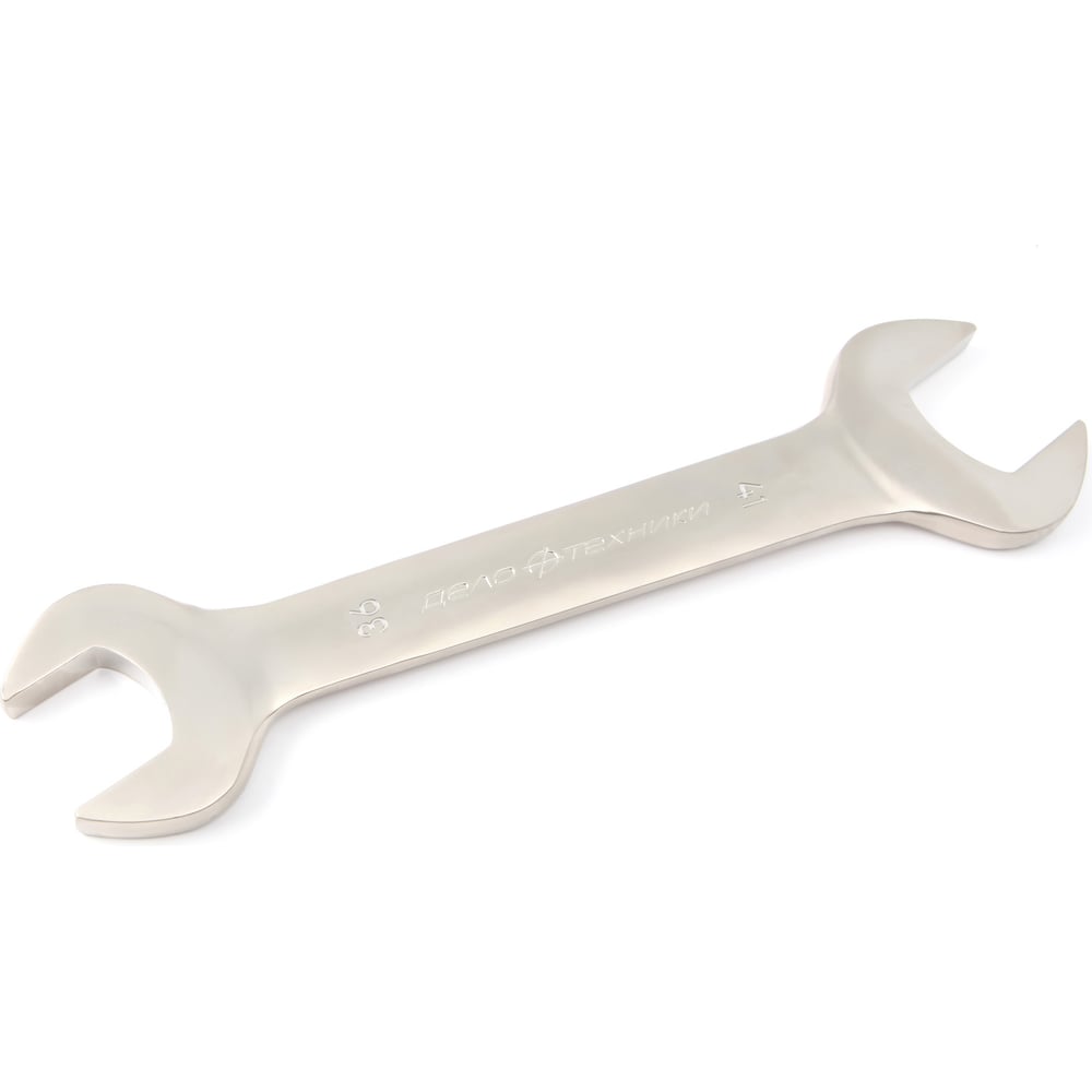 Изображение товара Рожковый ключ Дело Техники 36х41 мм двусторонний хромированный из CrV