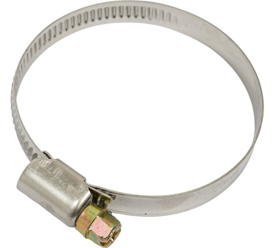 Изображение товара Червячный стальной хомут РемоКолор диаметр 40-60 мм 47-4-060