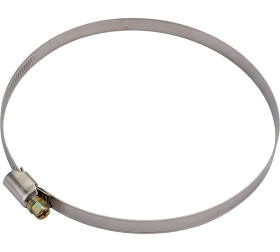 Изображение товара Червячный стальной хомут РемоКолор диаметр 110-130 мм 47-4-130