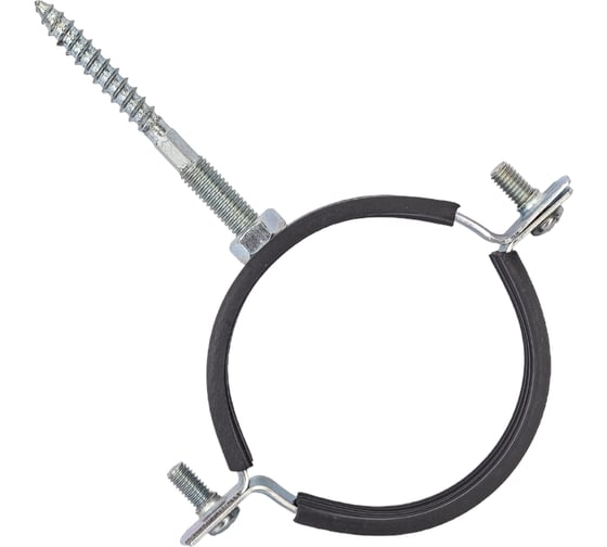 Изображение товара Сантехнический хомут РемоКолор шпилька + дюбель, 2 1/2, диаметр 72-78 мм 47-5-070