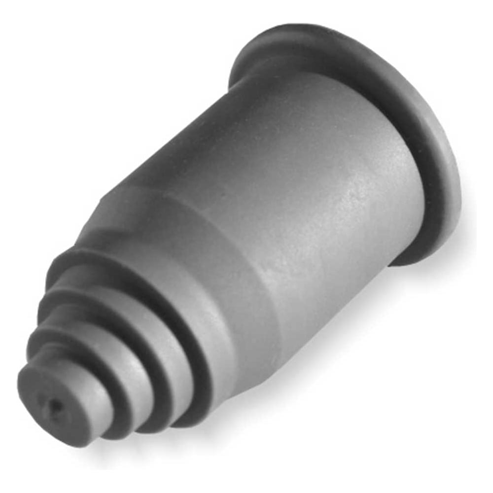 Фитинг пластиковый Weyer WQE-AD10.0G-k10 концевая заглушка, ТРЕ, цвет серый, гофра диам. 10 мм, IP66, -40C-+120C, комплект 10 шт. WE2700100-10