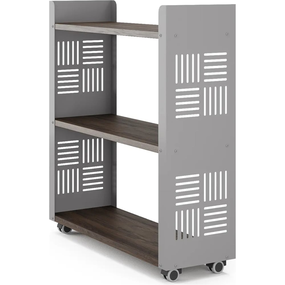 Стеллаж мобильный Kobor SM3-90/30 aluminum/charlston 220380