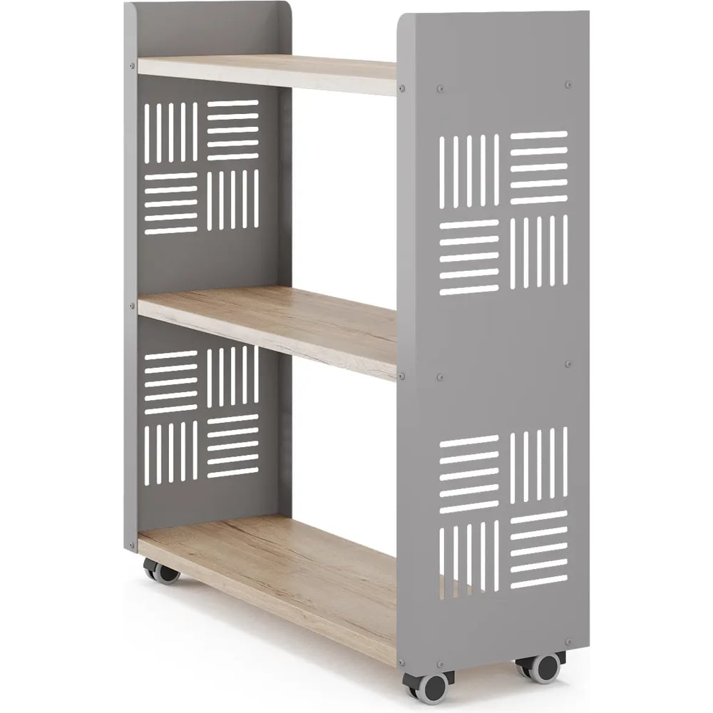 Стеллаж мобильный Kobor SM3-90/30 aluminum/natural 220379