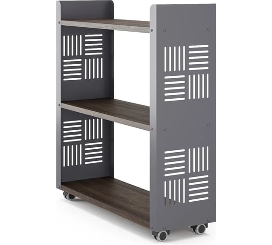Изображение товара Стеллаж мобильный Kobor SM3-90/30 graphite/charlston 220377