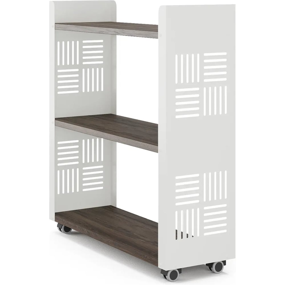 Стеллаж мобильный Kobor SM3-90/30 white/charlston 220383