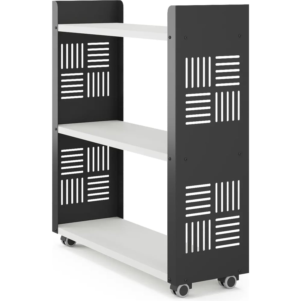 Стеллаж мобильный Kobor SM3-90/30 black/premium 220372